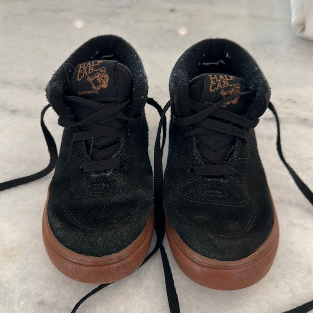 Vans Black and Brown sk8 skate Kids Sneakers